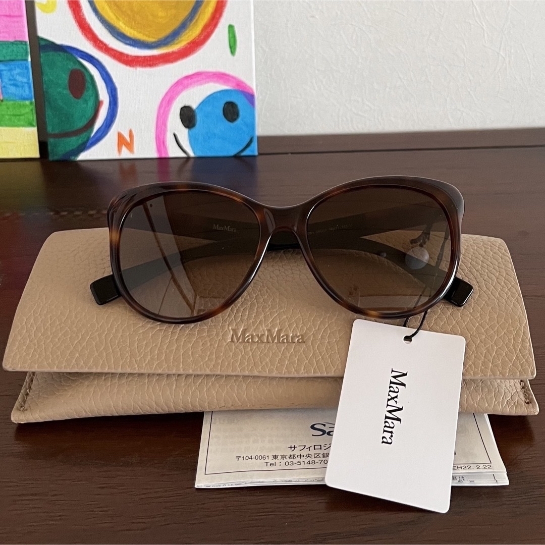 Max Mara(マックスマーラ)の新品　Max-Mara サングラス レディースのファッション小物(サングラス/メガネ)の商品写真