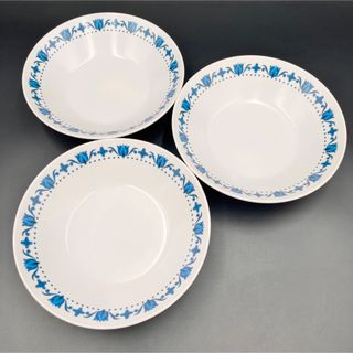 ノリタケ(Noritake)の291ノリタケプログレッションスープボウル3客セット 検 レトロ食器人気深皿(食器)