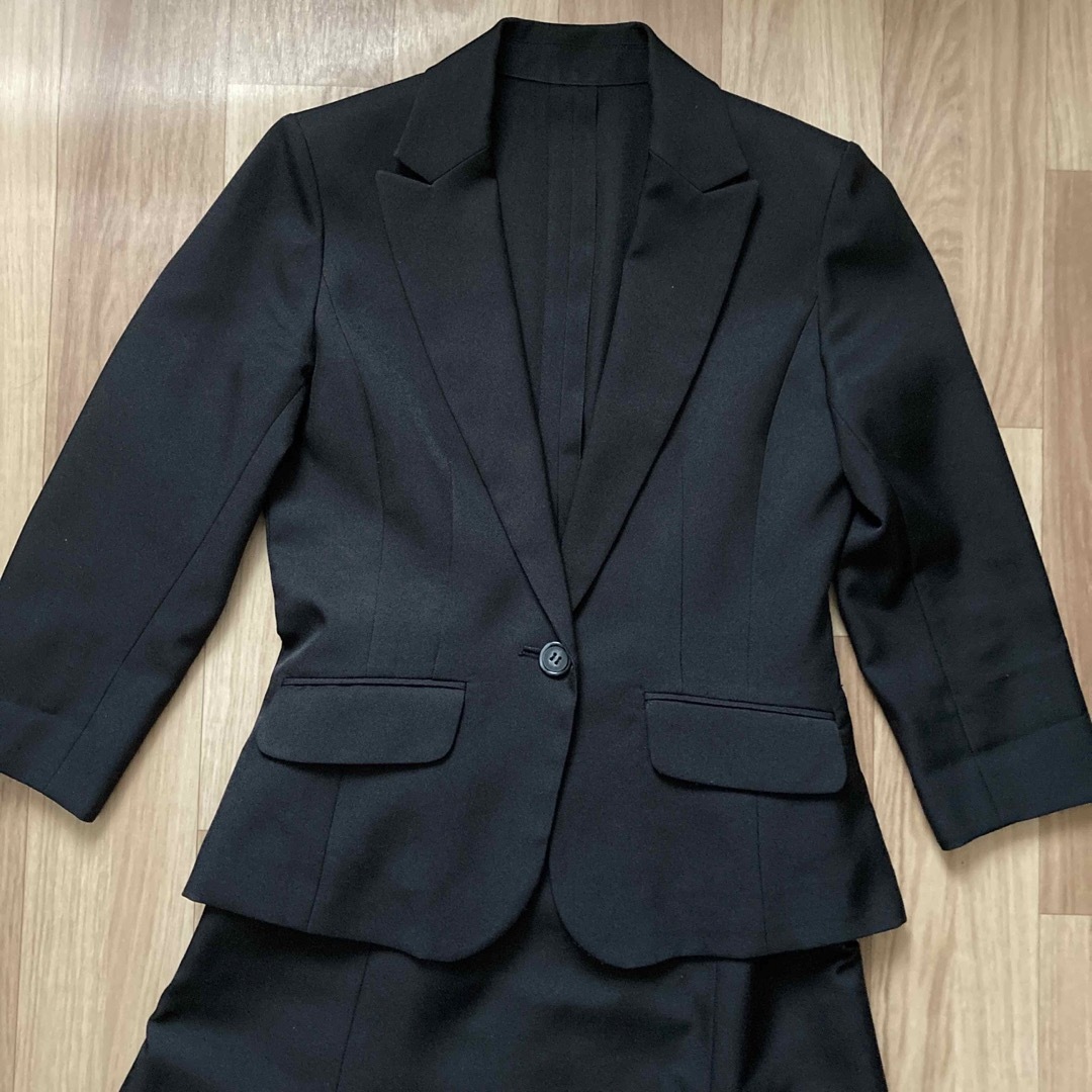 夏用スーツ　七分袖　9号 レディースのフォーマル/ドレス(スーツ)の商品写真