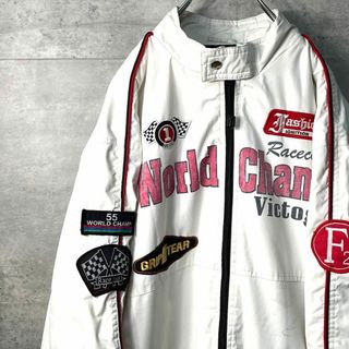 World Clamp レーシングジャケット ワッペン オーバーサイズ XXL