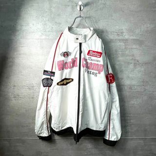 World Clamp レーシングジャケット ワッペン オーバーサイズ XXL