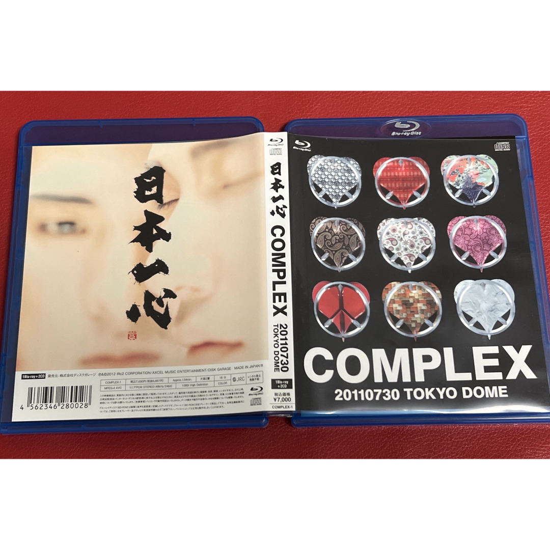 COMPLEX 20110730 日本一心 TOKYO DOME Blu-ray エンタメ/ホビーのDVD/ブルーレイ(ミュージック)の商品写真