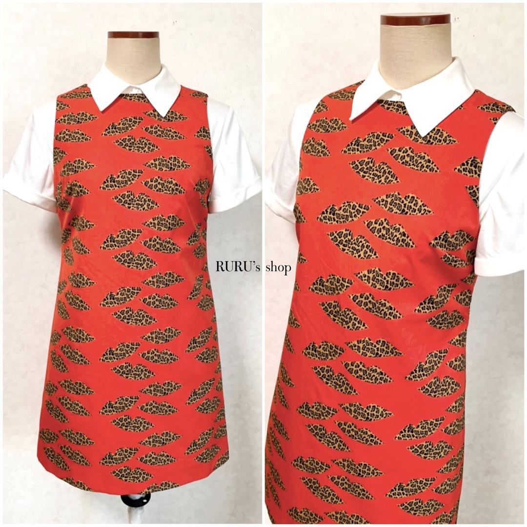 Alice+Olivia - 美品 alice+olivia レオパード×リップ プリント Alice+Olivia - 美品 alice+olivia レオパード×リップ プリント