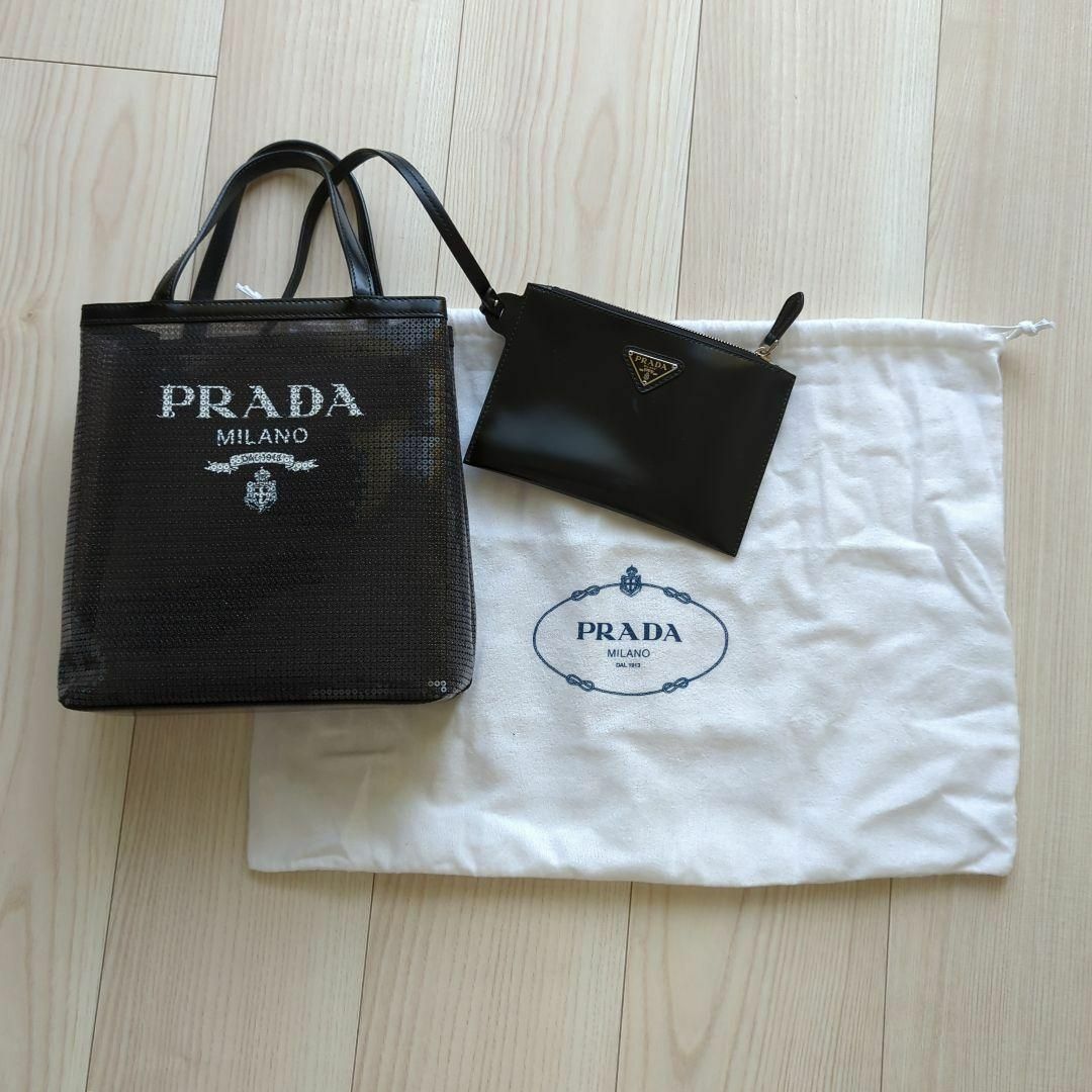 PRADA - プラダ ポルカドット メッシュトートの通販 by ソイミィ's