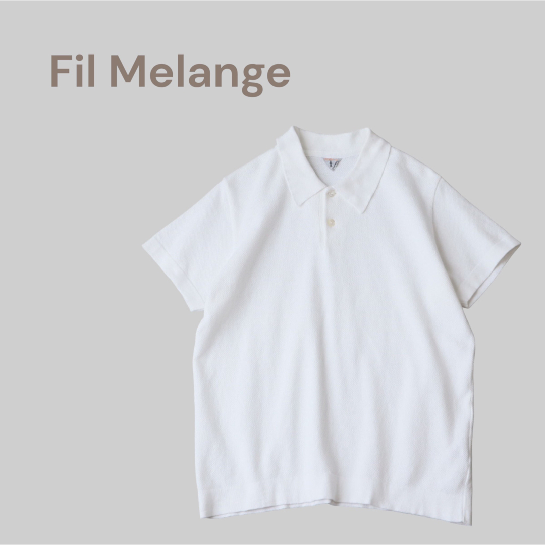 FilMelange - 最終値下 FilMelange OKKER オッカー ニットポロシャツの