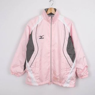 ミズノ MIZUNO ジップアップ ウインドブレーカー 【L】 薄手 マラソン