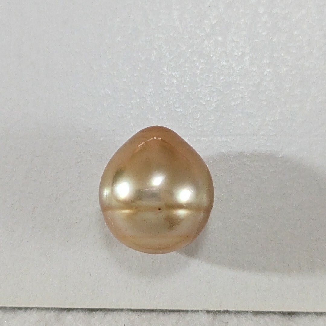⑧南洋白蝶貝真珠ゴールデンルース約12.9mm 8