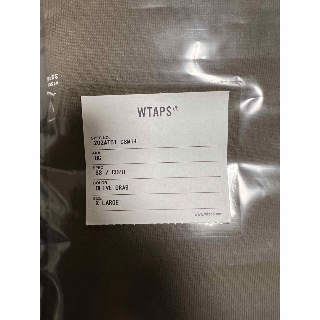 W)taps(ダブルタップス)のWTAPS OG SS COPO XL OLIVE DRAB メンズのトップス(Tシャツ/カットソー(半袖/袖なし))の商品写真
