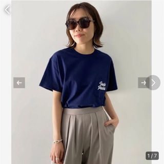 アパルトモンドゥーズィエムクラス(L'Appartement DEUXIEME CLASSE)のアパルトモン　UNCLE PAULIE’S  POCKET T-SH(Tシャツ(半袖/袖なし))