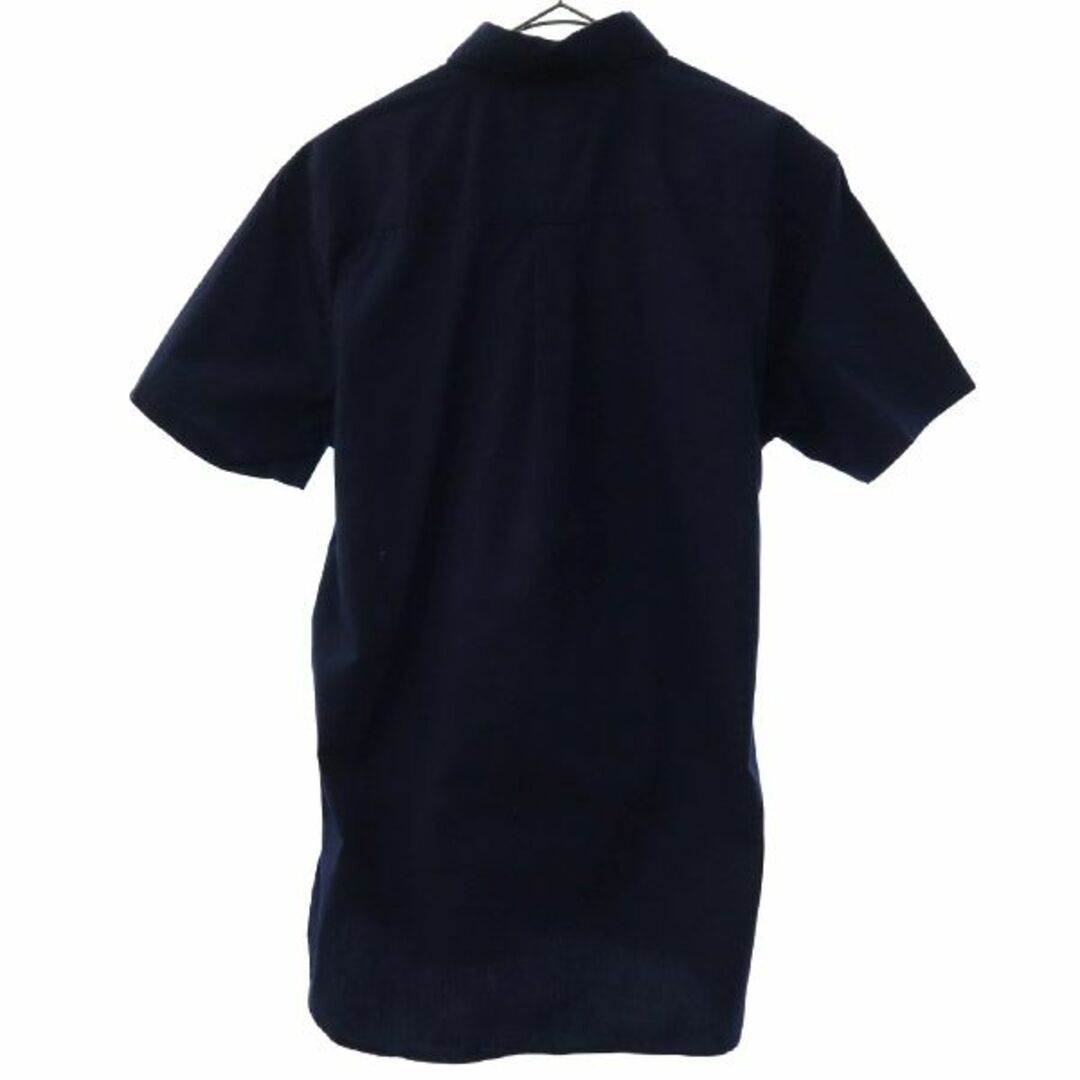 FRED PERRY - フレッドペリー ロゴ刺繍 半袖 ボタンダウンシャツ S