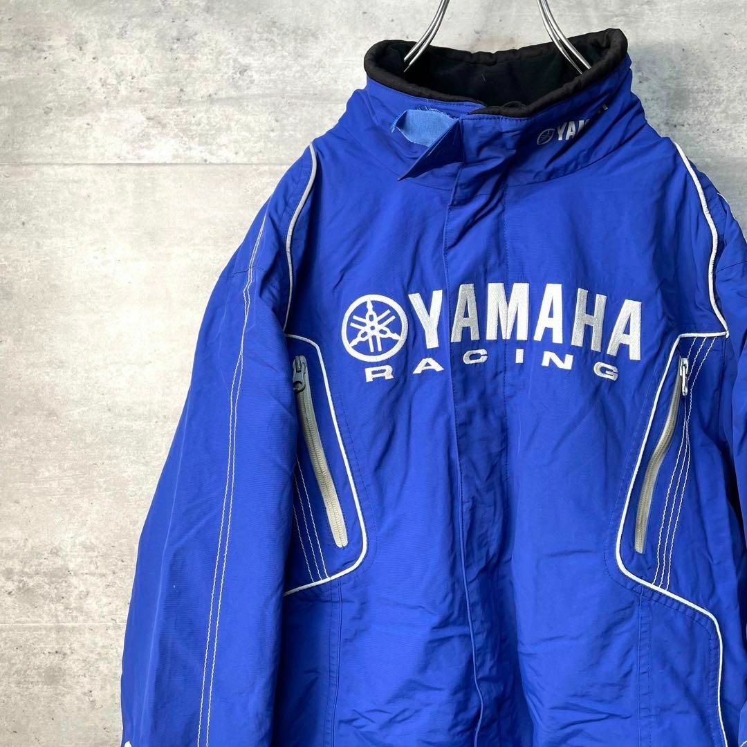 YAMAHA racing レーシングジャケット 企業ロゴ刺繍　袖インナー付 | フリマアプリ ラクマ