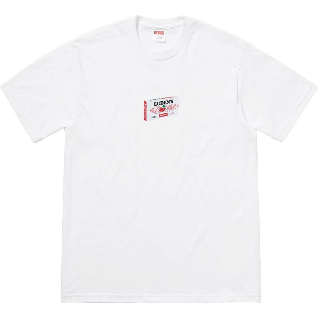 カラーホワイトサイズMSupreme Luden’s TEE (ホワイト Mサイズ)