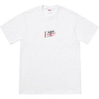 シュプリーム(Supreme)のSupreme Luden’s TEE (ホワイト Mサイズ)(Tシャツ/カットソー(半袖/袖なし))