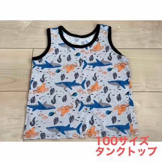 ユニクロ(UNIQLO)の《100サイズ》ファインディングドリー　ニモ　タンクトップ　夏　魚　サメ(Tシャツ/カットソー)