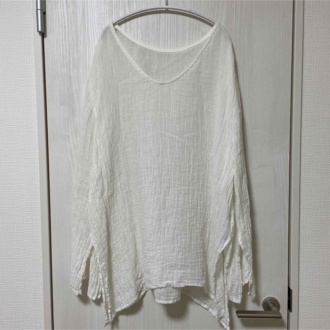 Plage プラージュ　nuance linen ブラウス