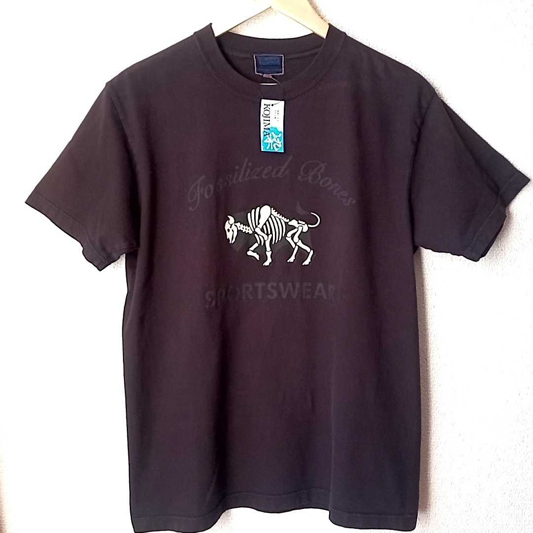 PHERROW'S(フェローズ)のPherrow's　フェローズ　黒染め　Tシャツ　メンズ　40サイズ メンズのトップス(Tシャツ/カットソー(半袖/袖なし))の商品写真