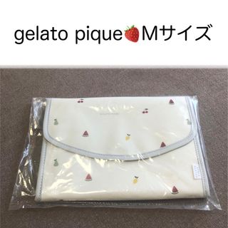 ジェラートピケ(gelato pique)のちびフルーツ柄母子手帳ケース【gelato pique】ジェラートピケ・ポーチ(母子手帳ケース)