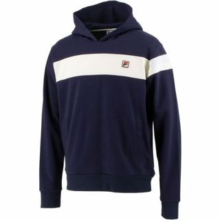 フィラ(FILA)のFILA フィラ テニスウェア テニスフーディープルパーカー 紺色 メンズM新品(ウェア)