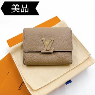 ルイヴィトン(LOUIS VUITTON)の◇ルイヴィトン◇トリヨン/カプシーヌ/コンパクト/財布/M68747/ブランド(財布)