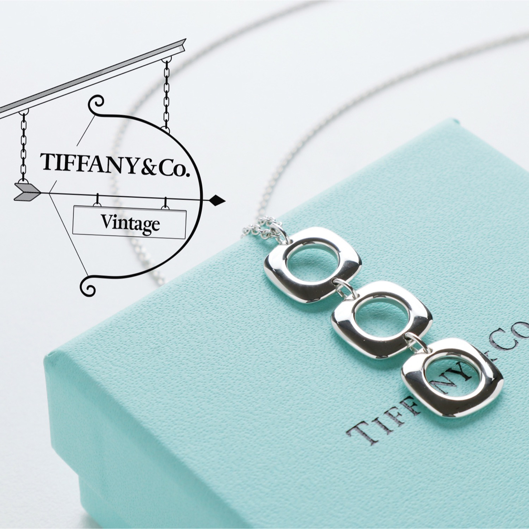 Tiffany & Co. - TIFFANY ティファニー トリプル スクエア クッション