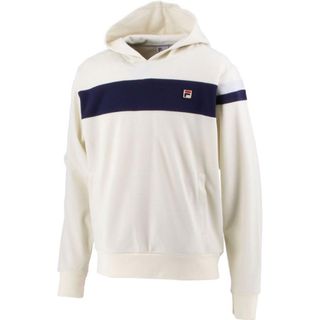 フィラ(FILA)のFILA フィラ テニスウェア テニスフーディープルパーカー白 メンズL新品(ウェア)