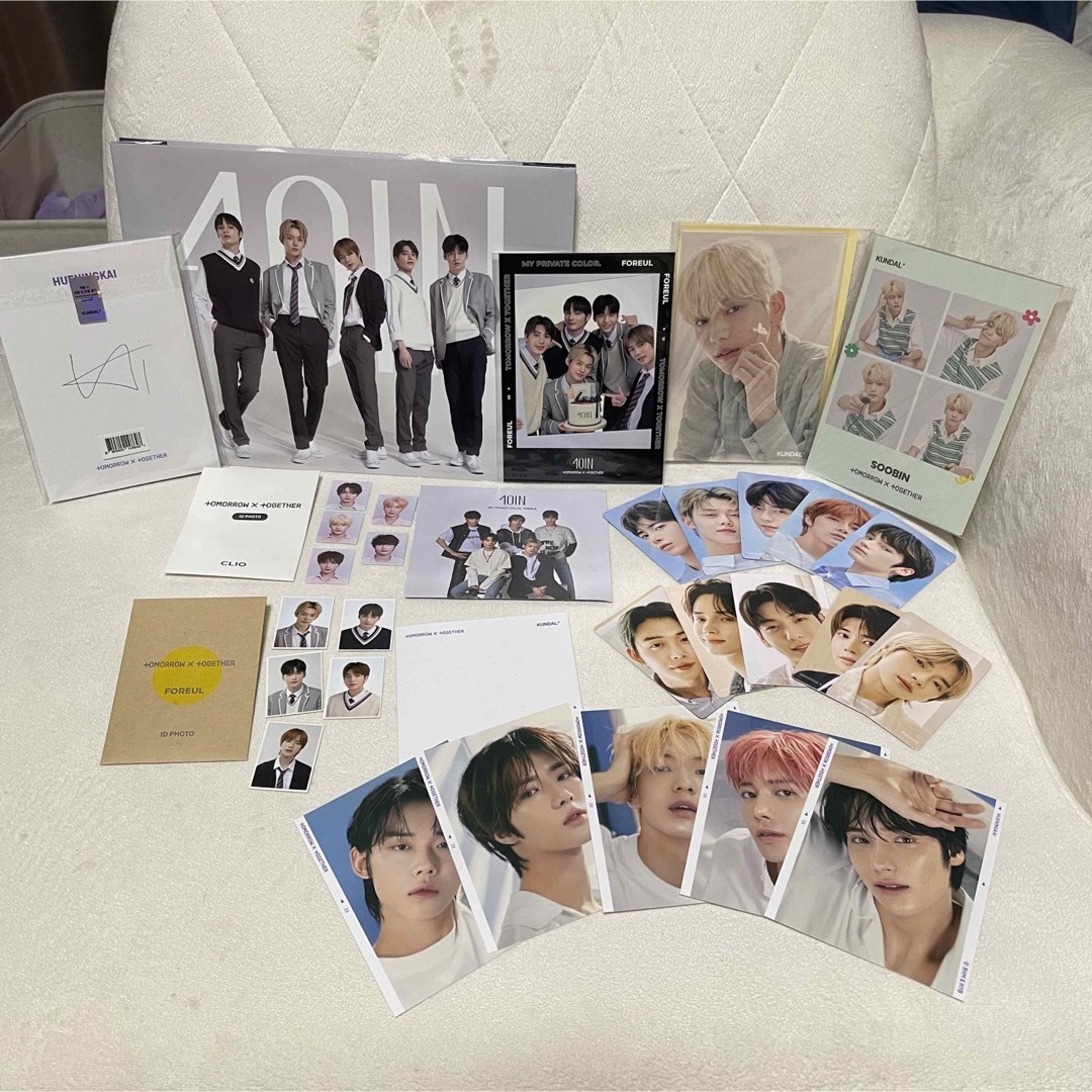 TOMORROW X TOGETHER - 【レア品セット】TXT 5人セットの通販 by TOMORROW X TOGETHER - 【レア品セット】TXT 5人セットの通販 by