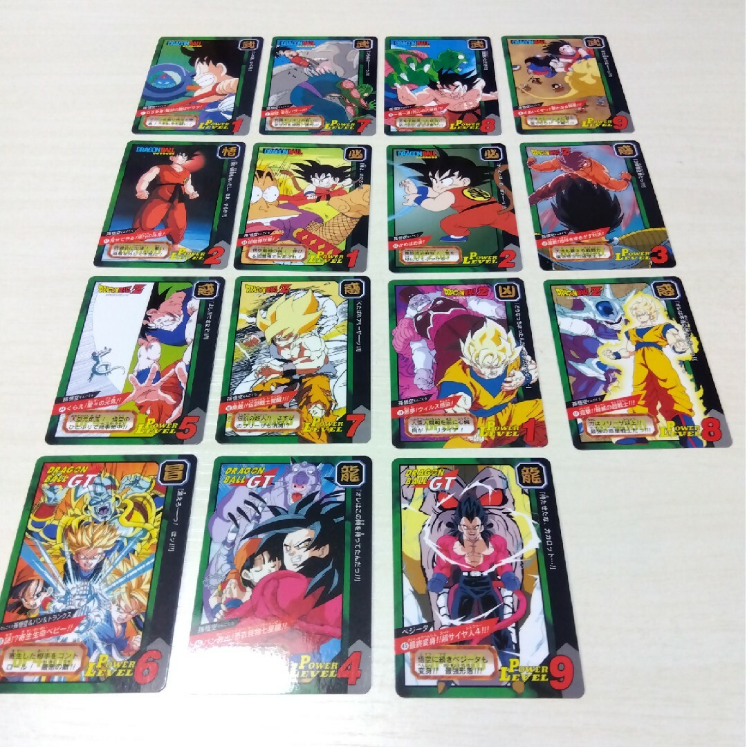 ドラゴンボール(ドラゴンボール)のドラゴンボール　カードダス　 15枚 エンタメ/ホビーのアニメグッズ(カード)の商品写真