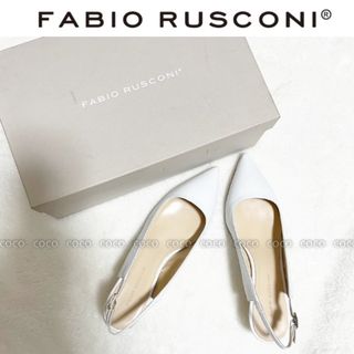 ファビオルスコーニ(FABIO RUSCONI)の◆新品◆【FABIO RUSCONI】ポインテッドトウバックベルト　パンプス (ハイヒール/パンプス)