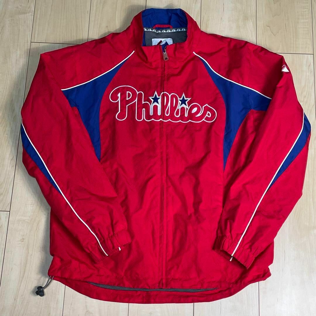 美品 Majestic MLB フィラデルフィア Phillies Jacket