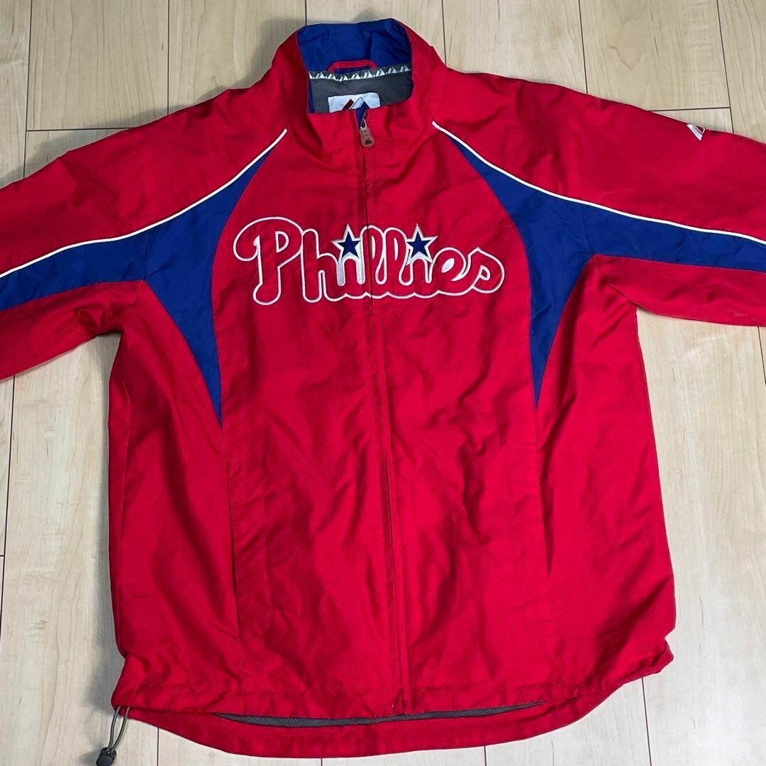 美品 Majestic MLB フィラデルフィア Phillies Jacket