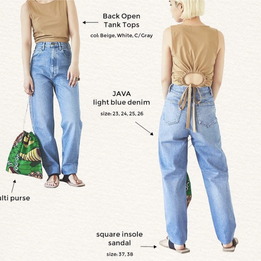 BLACK BY MOUSSY JAVA light blue denim 23