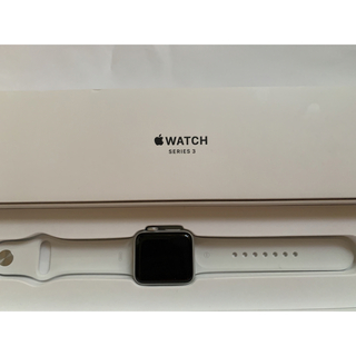アップルウォッチ(Apple Watch)のApple Watch　SERIES 3　38mm GPSモデル(その他)