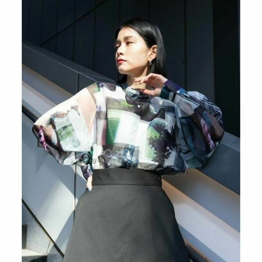 HARE - 新作 新品 完売品 HARE ハレ フォトコラージュシアーシャツ