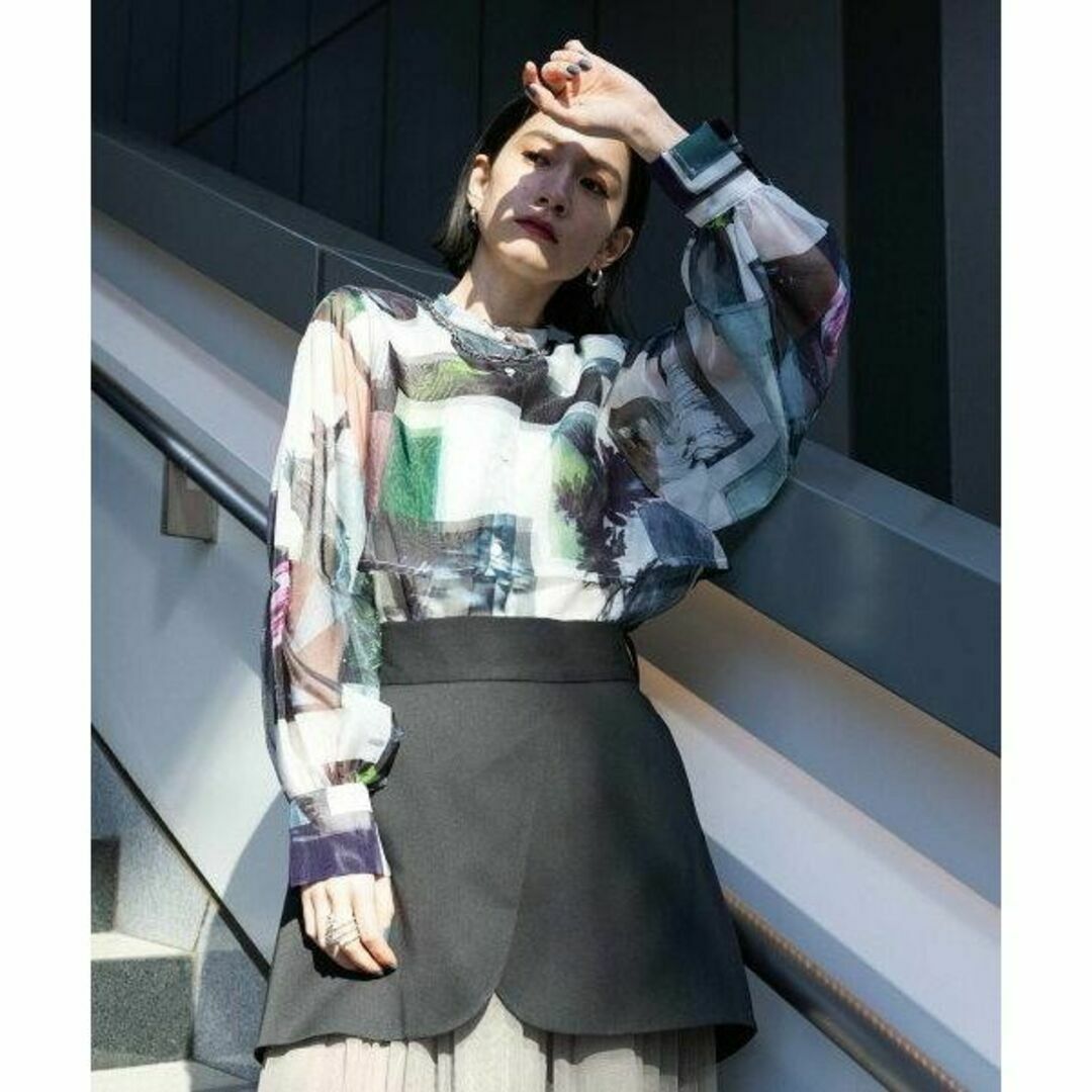 HARE - 新作 新品 完売品 HARE ハレ フォトコラージュシアーシャツ