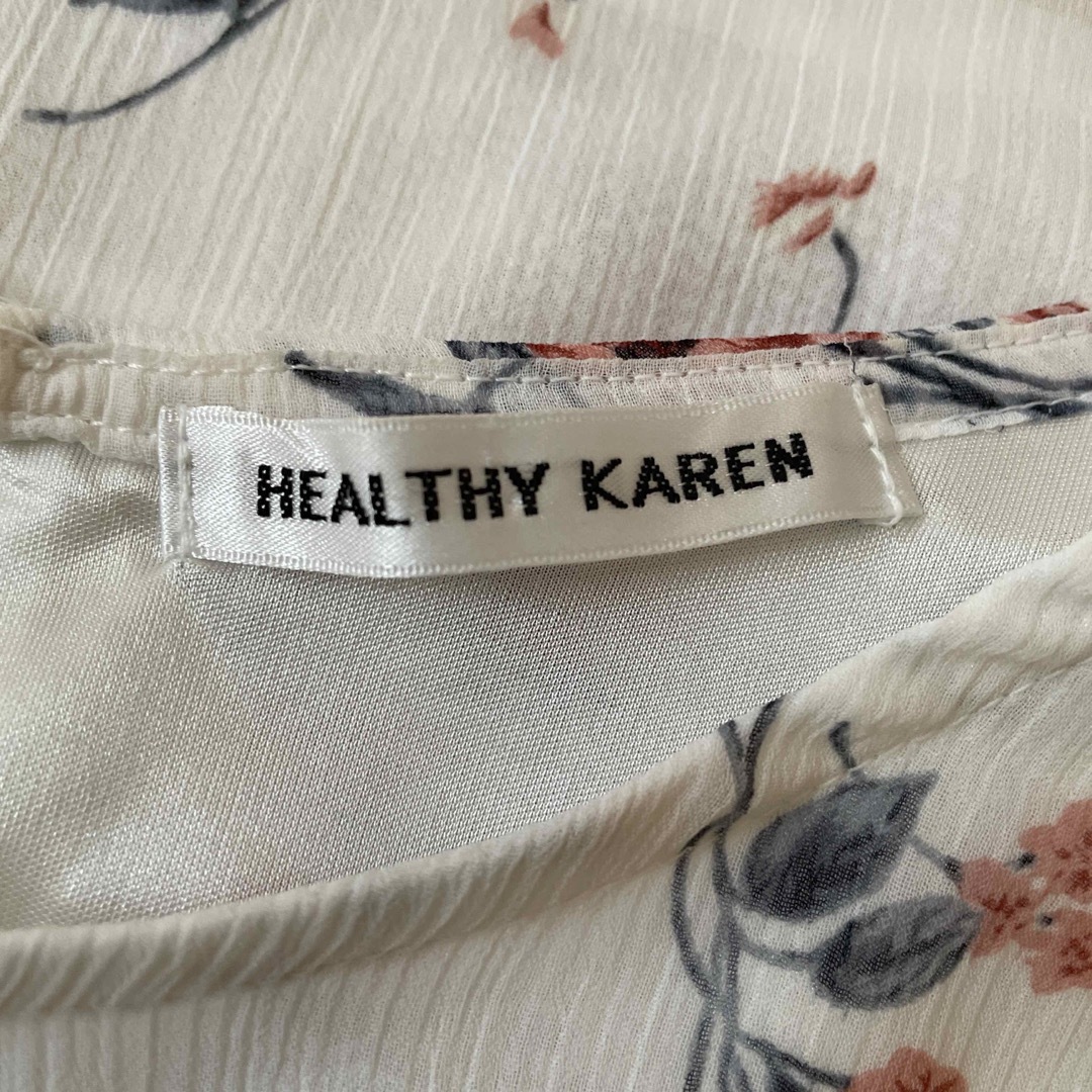 しまむら(シマムラ)のレディーストップス　夏服　HEALTHY KAREN レディースのトップス(カットソー(半袖/袖なし))の商品写真