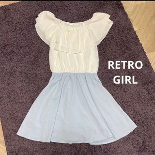 レトロガール(RETRO GIRL)のRETRO GIRL オフショルワンピース(ひざ丈ワンピース)