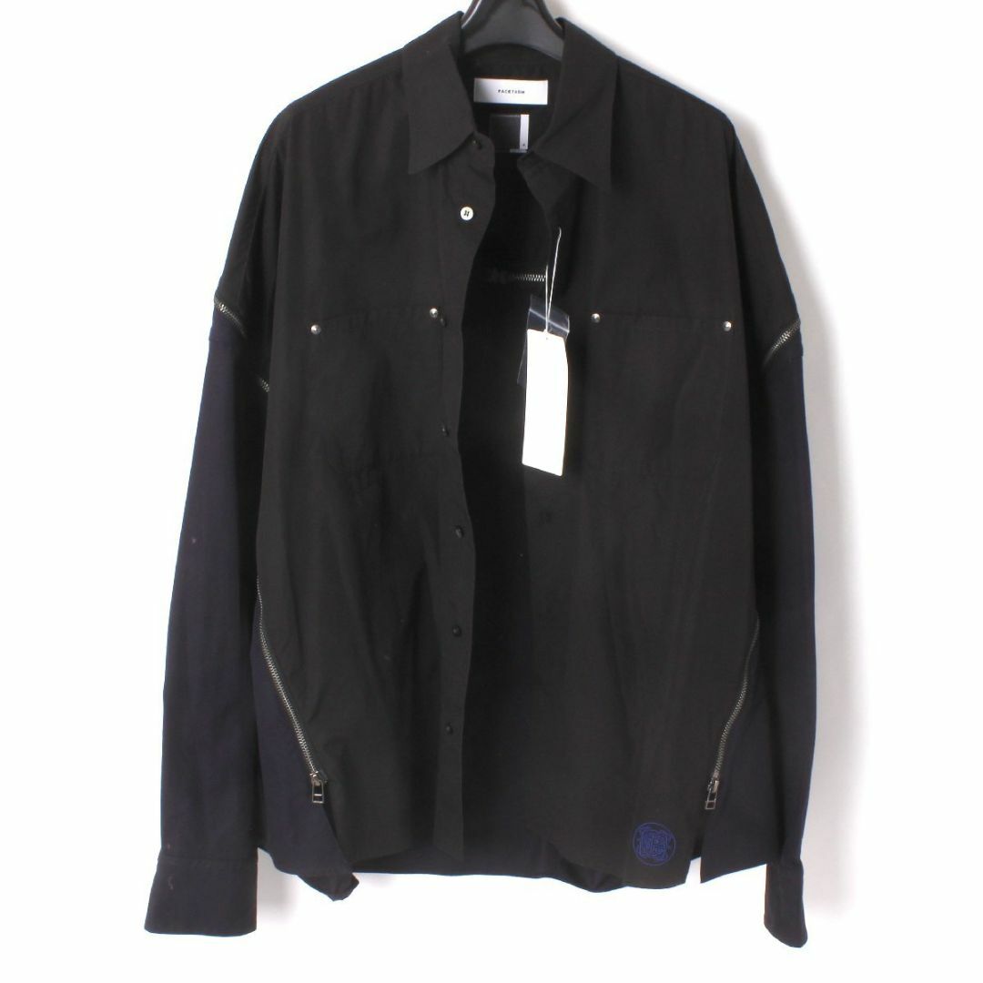 FACETASM - 23ss FACETASM ZIPPED PLAIN SHIRT ジップシャツの通販 by