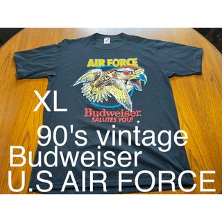 美品！90's vintage Budweiser U.S AIR FORCE