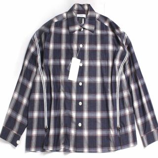 ファセッタズム(FACETASM)の23ss FACETASM ZIPPED CHECK SHIRT ジッパーシャツ(シャツ)