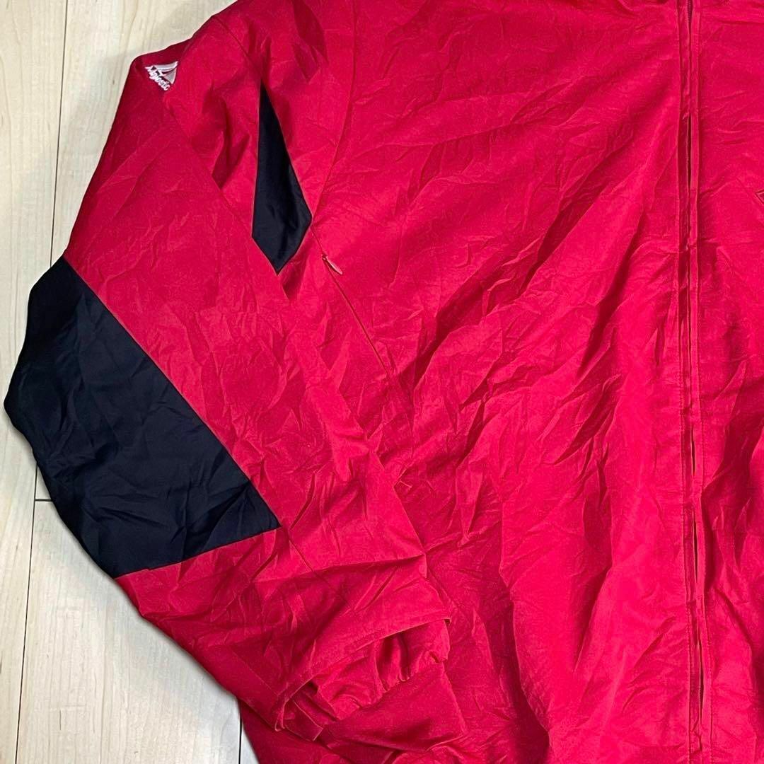 Majestic(マジェスティック)のMLB　シンシナティ・レッズ　中綿ジャケット　袖インナー 赤　大きいサイズ メンズのジャケット/アウター(ブルゾン)の商品写真