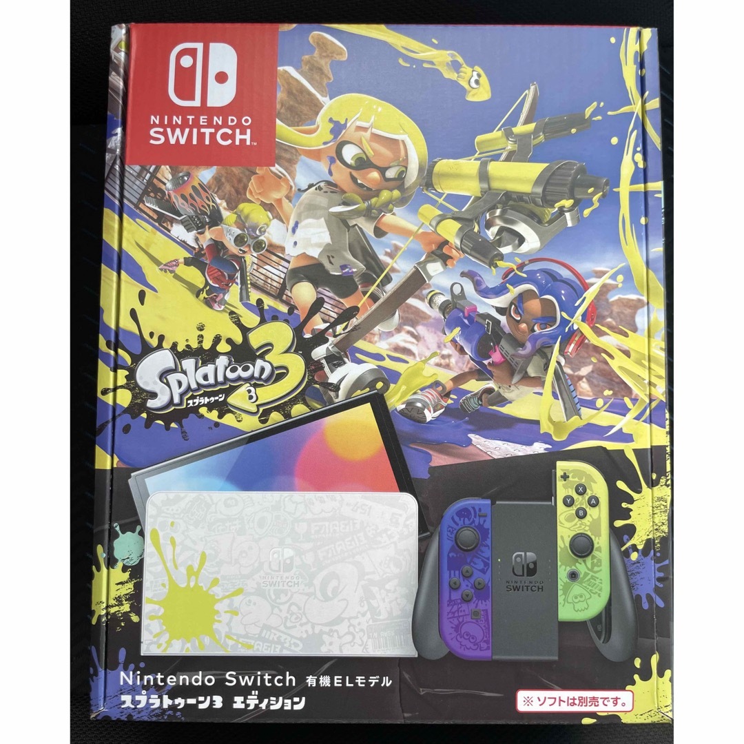 柔らかい 【送料無料】任天堂Switch有機ELモデルスプラトゥーン3エディション新品