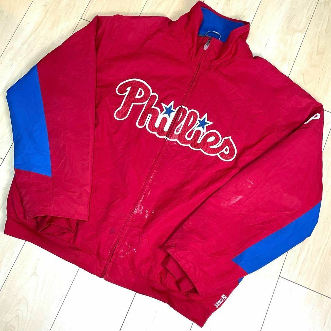 美品 Majestic MLB フィラデルフィア Phillies Jacket