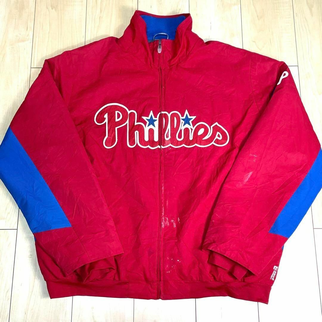 美品 Majestic MLB フィラデルフィア Phillies Jacket