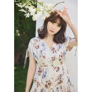 Her lip to - herlipto Double Bow Summer Long Dressの通販 by mii's 