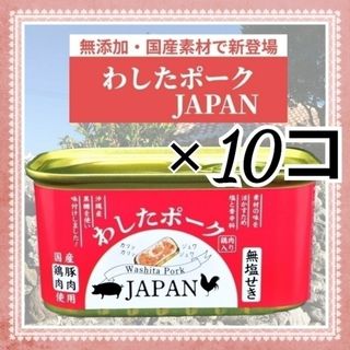 【新品】⑩個2kg＊ランチョンミート200g／わしたポーク／スパム保存料不使用(肉)