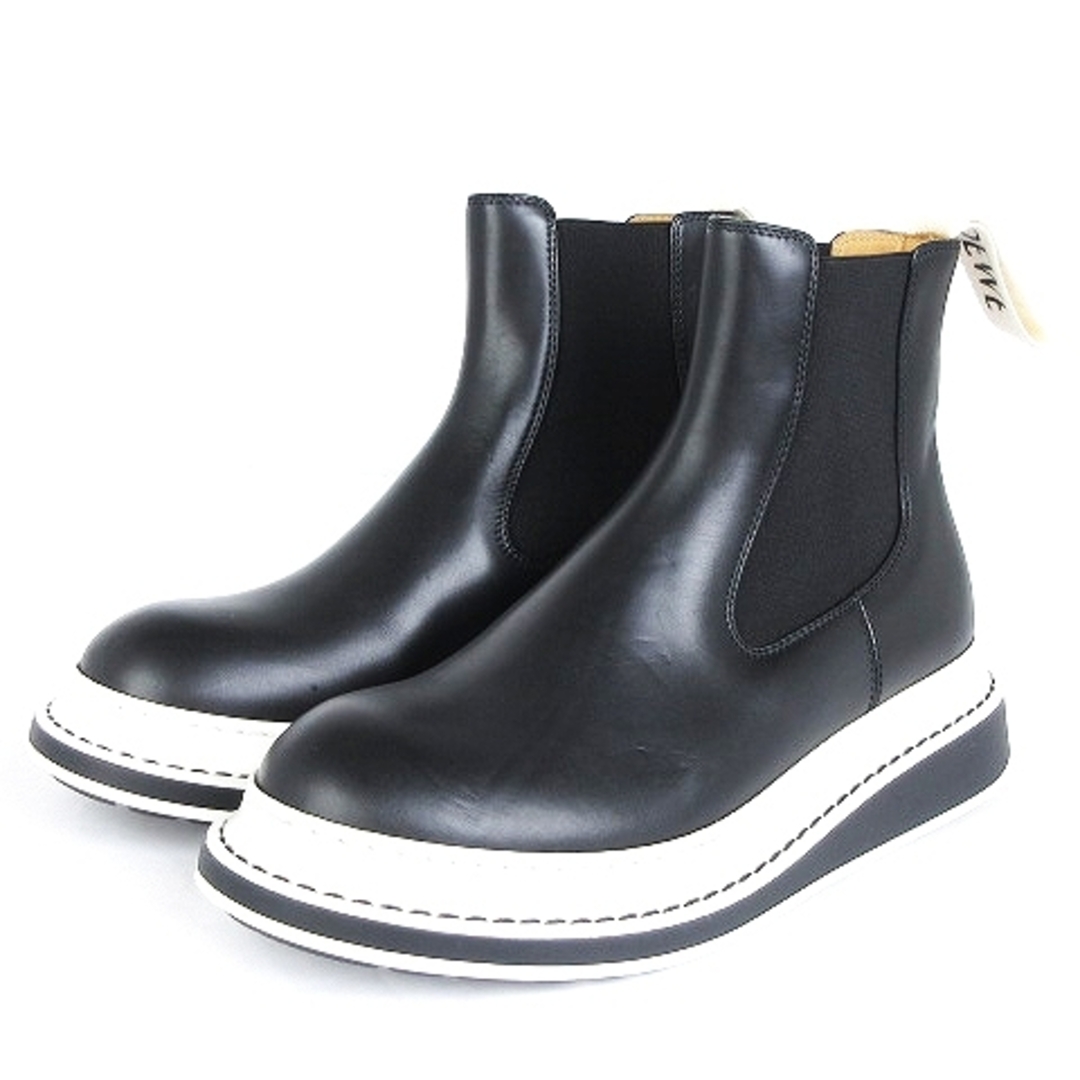 LOEWE - ロエベ 美品 チェルシーブーツ サイドゴア レザー 黒 37 24cm
