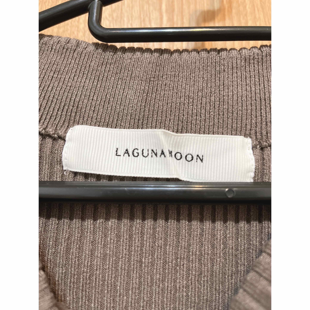 ハンドステッチテープニットワンピース　LAGUNAMOON