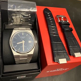 TISSOT PRX ピーアールエックス　青文字盤　未使用品