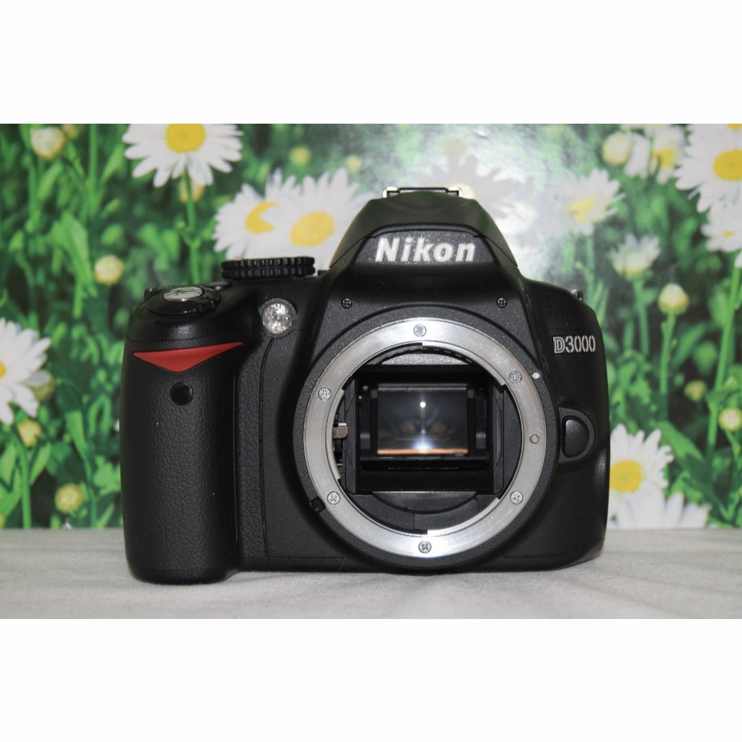 Nikon Nikon ニコン D3000❤一眼レフ❤ダブルレンズ❤初心者におの通販 by yumeカメラショップ｜ニコンならラクマ