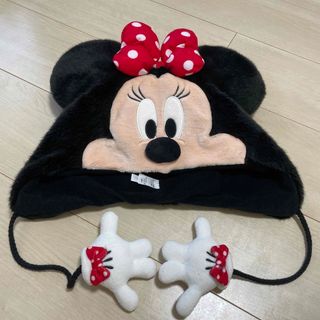 ディズニー(Disney)のミニー　帽子(キャラクターグッズ)